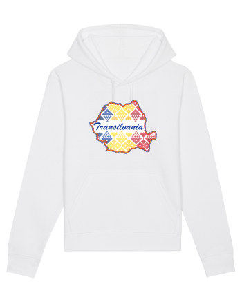 Transilvania Romania Tricolor Motive Nationale White