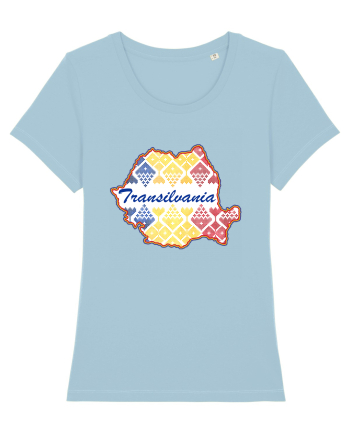 Transilvania Romania Tricolor Motive Nationale Sky Blue
