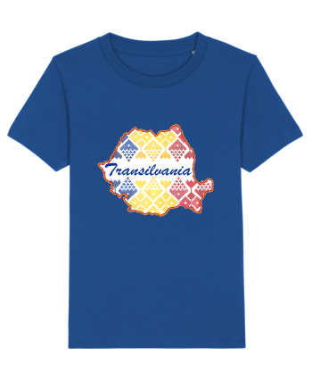 Transilvania Romania Tricolor Motive Nationale Majorelle Blue
