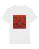 Romania Motiv National Traditional Tricou mânecă scurtă Unisex Rocker