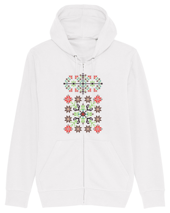 Romania Motiv National Traditional White