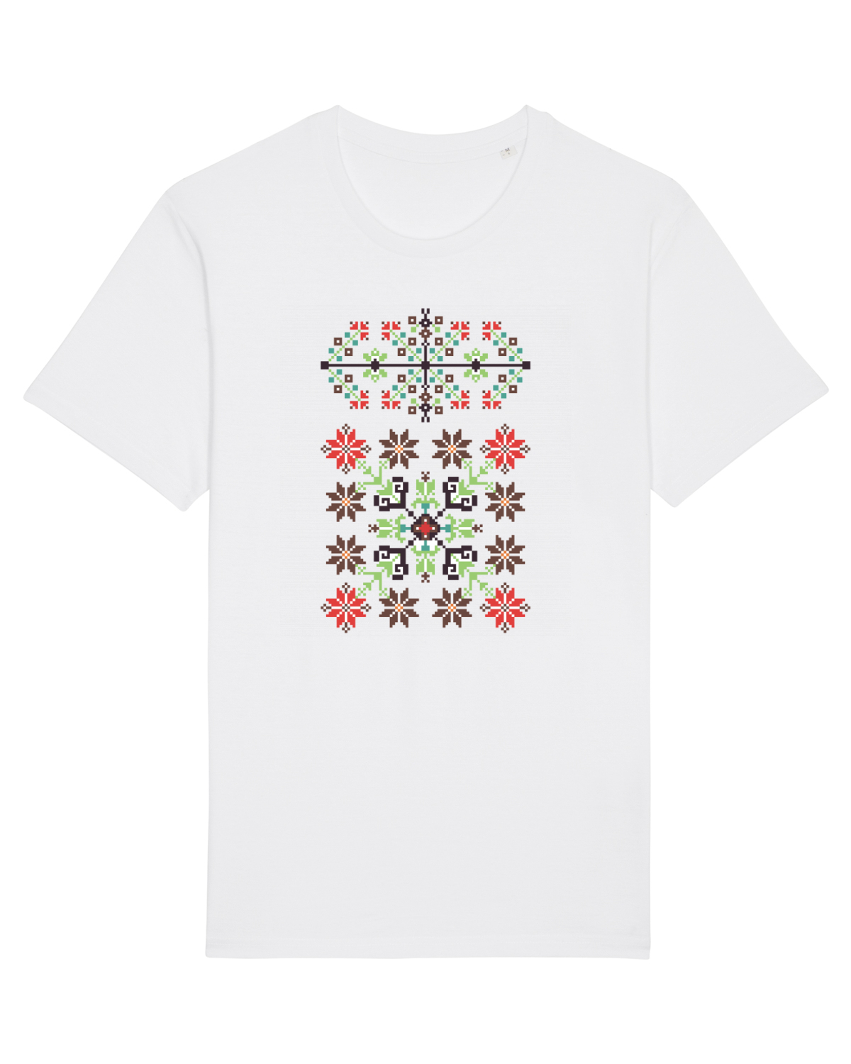 Tricou mânecă scurtă Unisex Rocker White