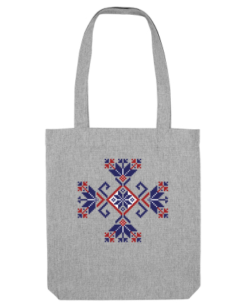 Romania Motiv National Traditional Heather Grey