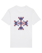 Romania Motiv National Traditional Tricou mânecă scurtă Unisex Rocker