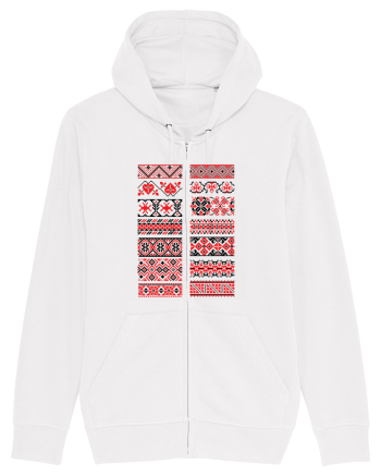 Romania Motiv National Traditional White