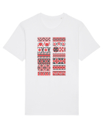 Romania Motiv National Traditional Tricou mânecă scurtă Unisex Rocker