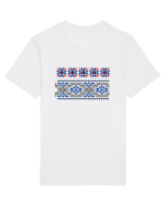 Romania Motiv National Traditional Tricou mânecă scurtă Unisex Rocker