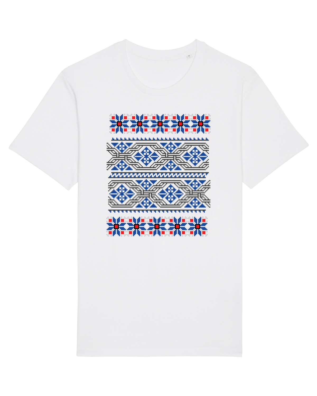 Tricou mânecă scurtă Unisex Rocker White