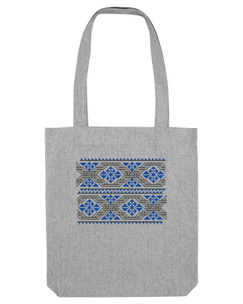 Romania Motiv National Traditional Heather Grey