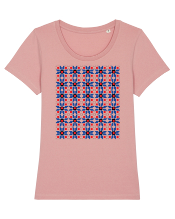 Romania Motiv National Traditional Canyon Pink