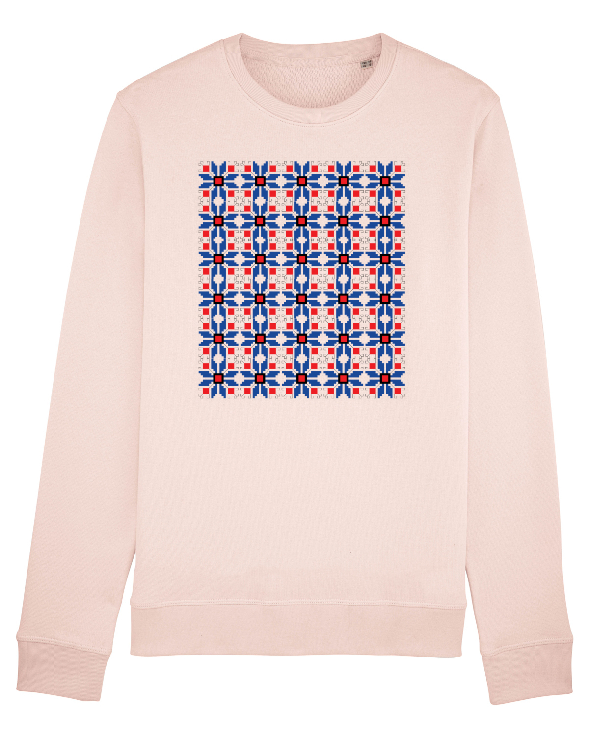 Bluză mânecă lungă Unisex Rise Candy Pink