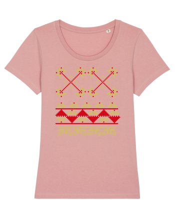 Romania Motiv National Traditional Canyon Pink