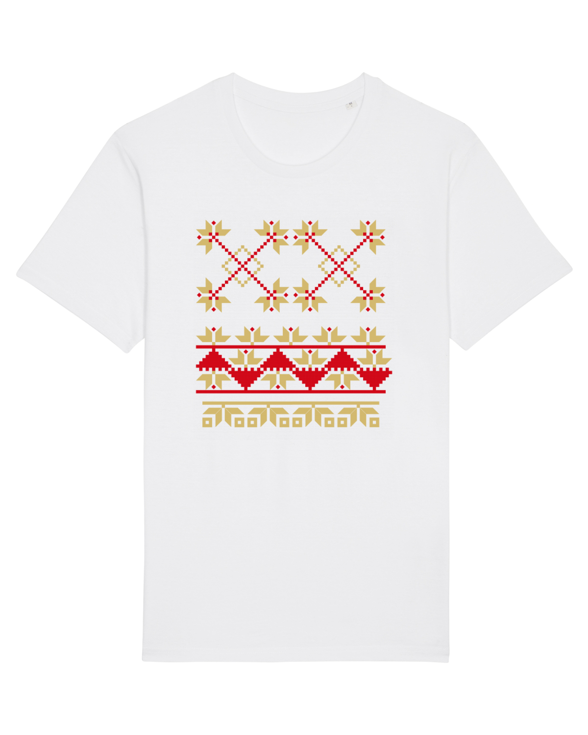Tricou mânecă scurtă Unisex Rocker White