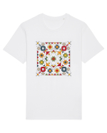 Romania Motiv National Traditional Tricou mânecă scurtă Unisex Rocker