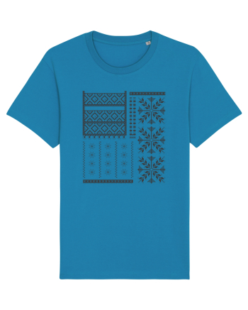 Romania Motiv National Traditional Azur
