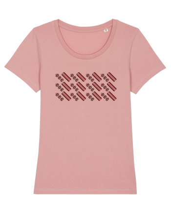 Romania Motiv National Traditional Canyon Pink