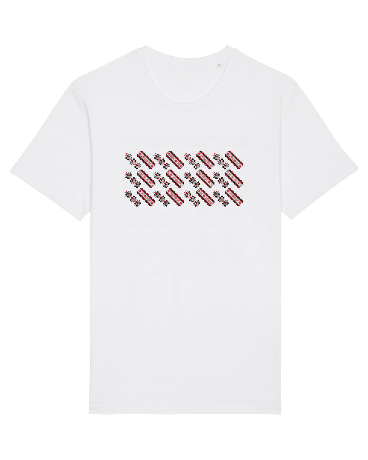 Tricou mânecă scurtă Unisex Rocker White