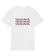 Romania Motiv National Traditional Tricou mânecă scurtă Unisex Rocker