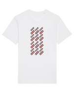 Romania Motiv National Traditional Tricou mânecă scurtă Unisex Rocker