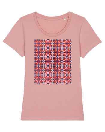 Romania Motiv National Traditional Canyon Pink
