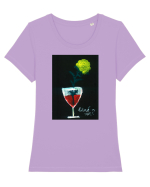 Cand vin Tricou mânecă scurtă guler larg fitted Damă Expresser