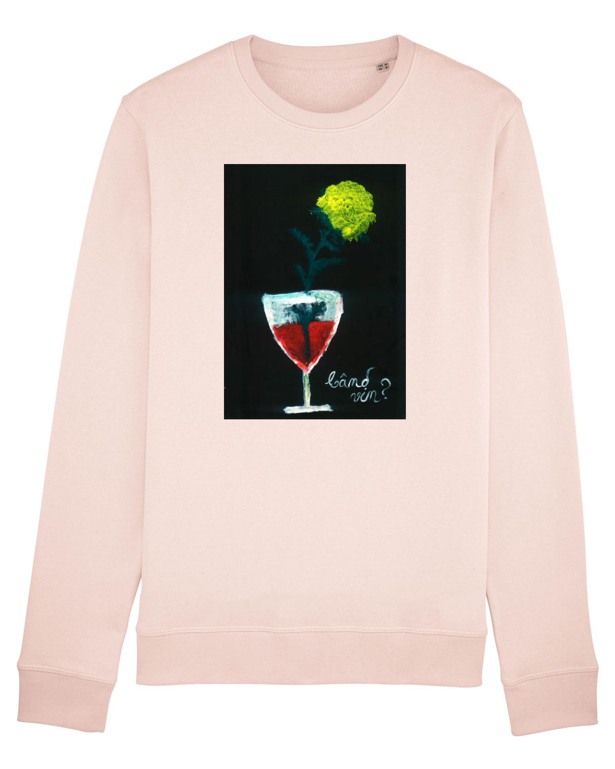 Bluză mânecă lungă Unisex Rise Candy Pink