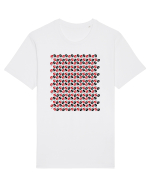 Romania Motiv National Traditional Tricou mânecă scurtă Unisex Rocker