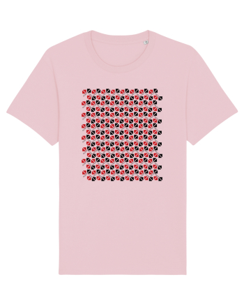 Romania Motiv National Traditional Cotton Pink