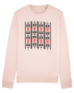 Romania Motiv National Traditional Bluză mânecă lungă Unisex Rise