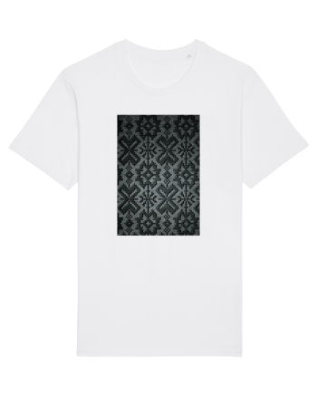 Romania Motiv National Traditional White