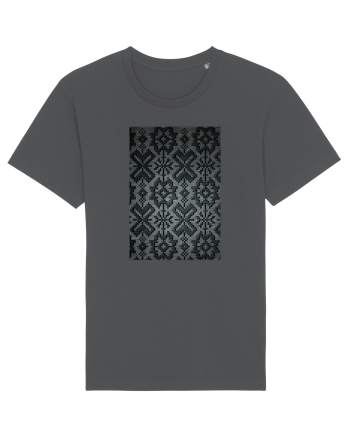 Romania Motiv National Traditional Anthracite