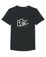 I tweet you Tricou mânecă scurtă guler larg Bărbat Skater
