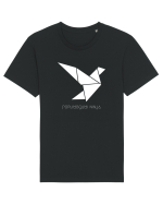 porumbgami ninja Tricou mânecă scurtă Unisex Rocker