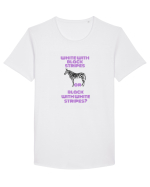 The zebra dilemma Tricou mânecă scurtă guler larg Bărbat Skater