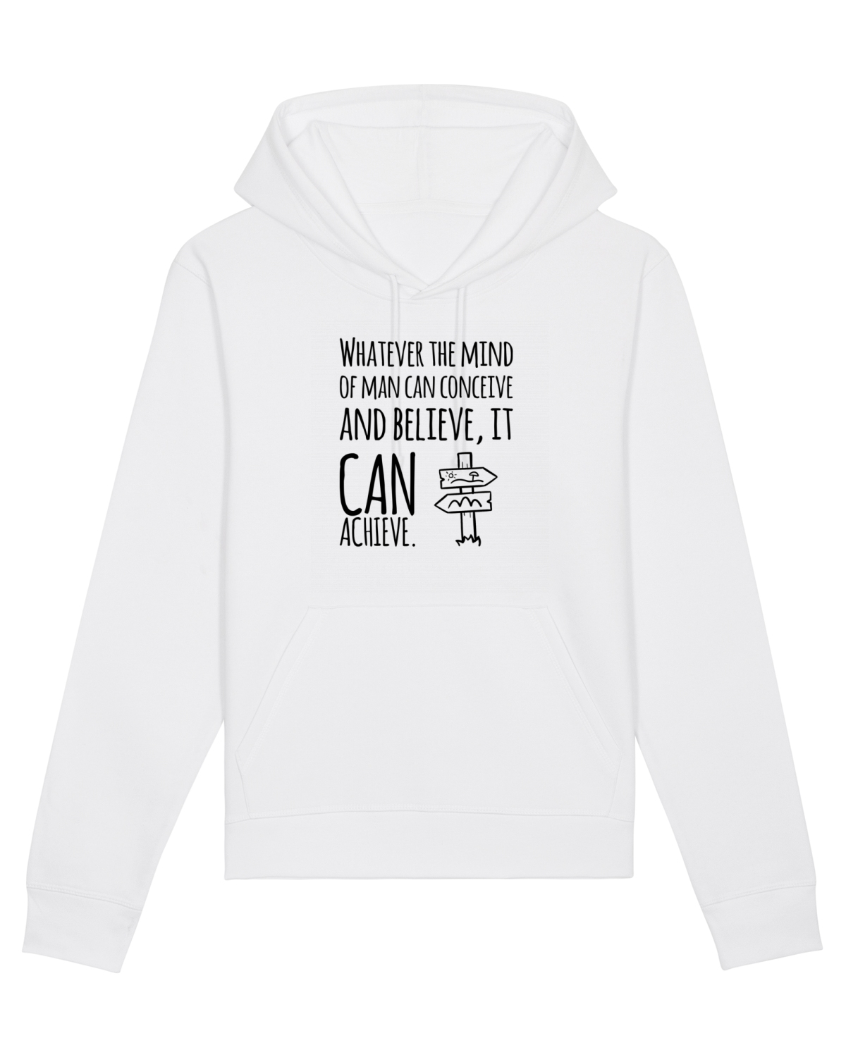 Hanorac Unisex Drummer White