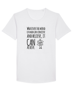 inspiro #1 Tricou mânecă scurtă guler larg Bărbat Skater