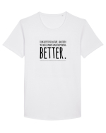 Inspiro #3 Tricou mânecă scurtă guler larg Bărbat Skater