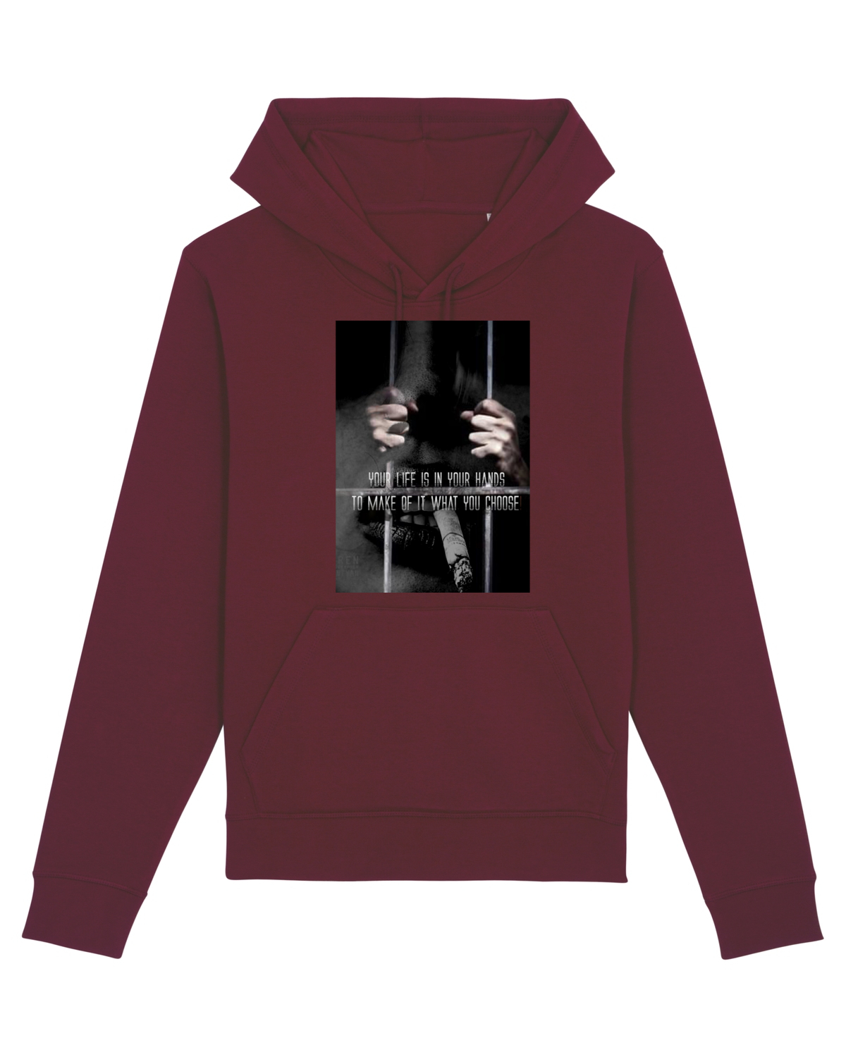 Hanorac Unisex Drummer Burgundy