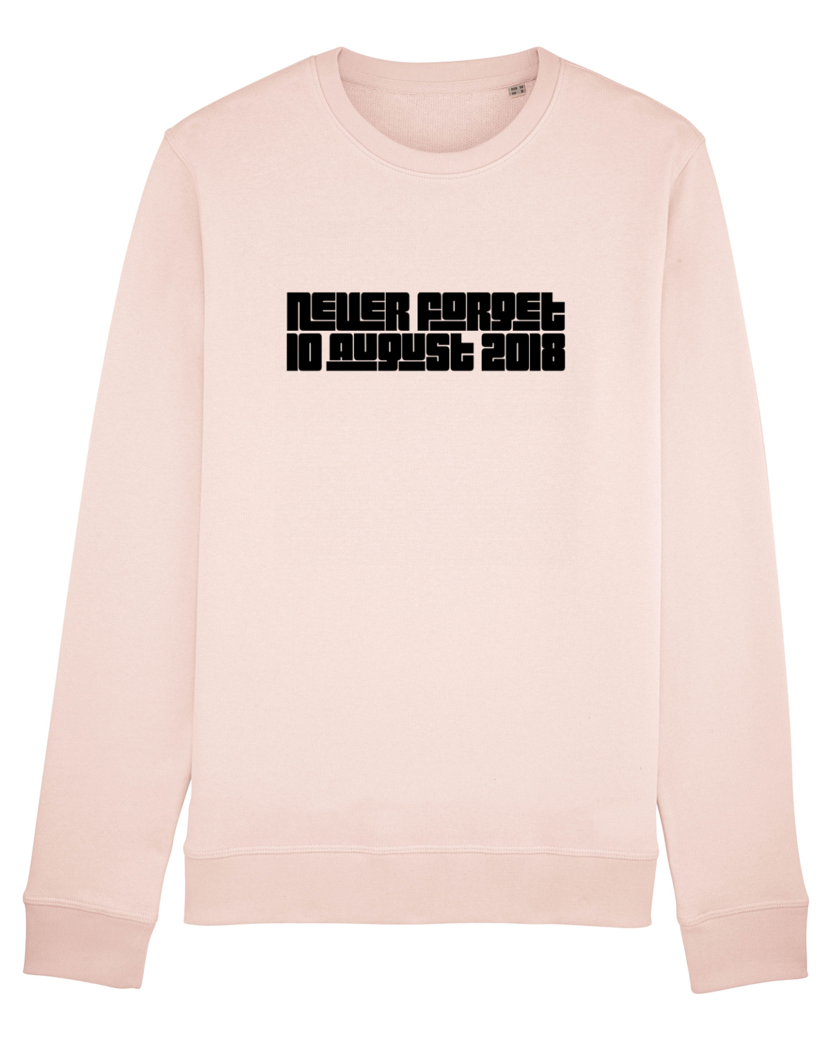 Bluză mânecă lungă Unisex Rise Candy Pink
