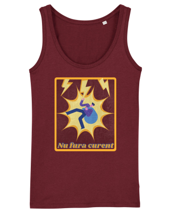 Nu fura curent Burgundy