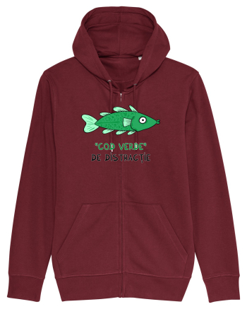 „Cod verde” de distracție Burgundy