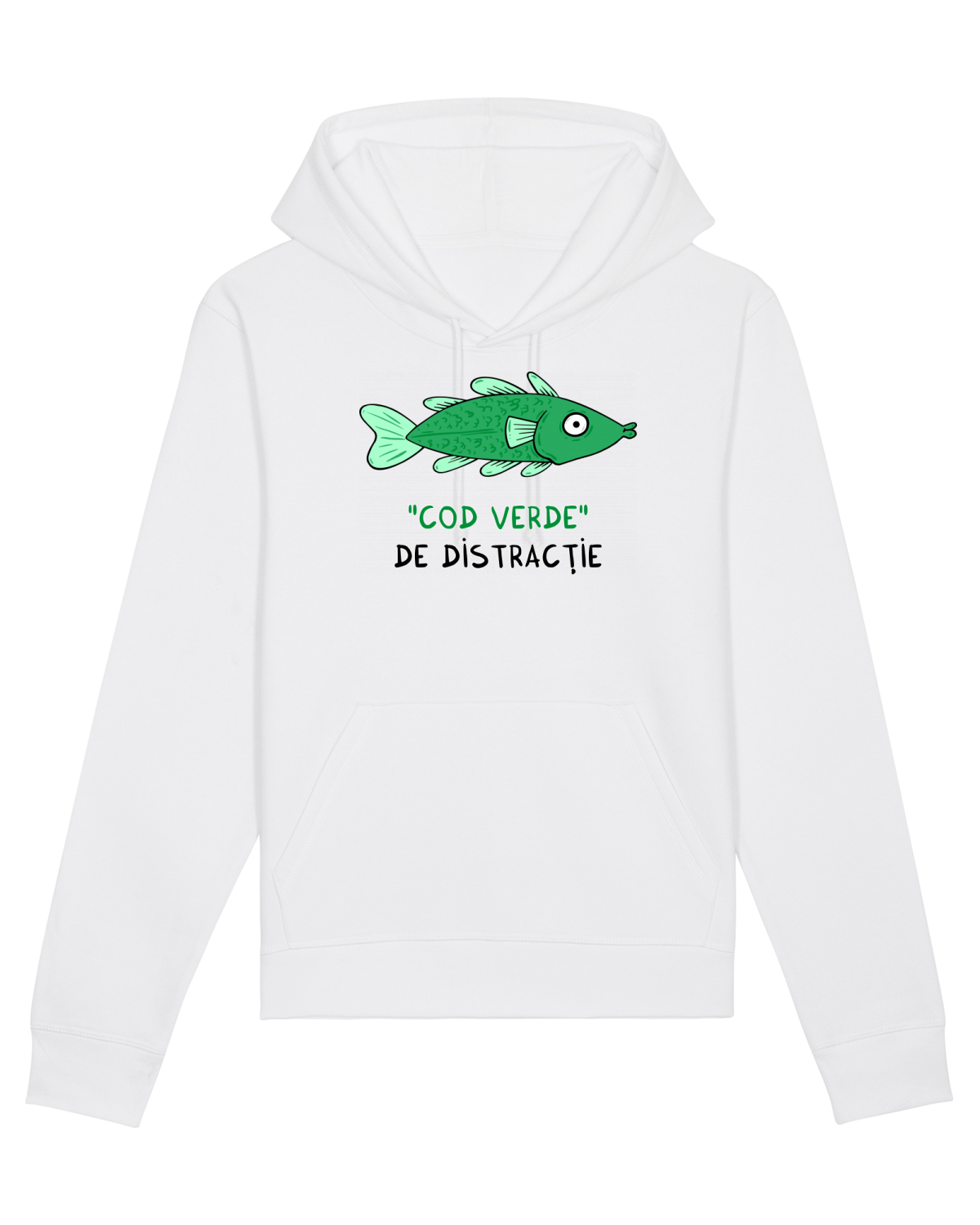 Hanorac Unisex Drummer White