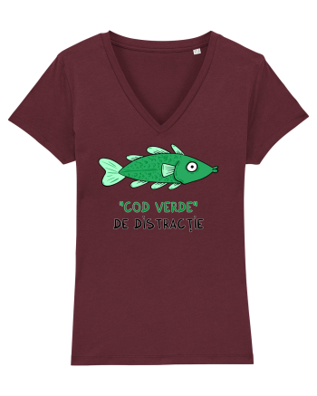 „Cod verde” de distracție Burgundy