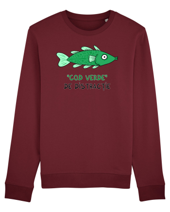 „Cod verde” de distracție Burgundy