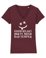 good heart Tricou mânecă scurtă guler V Damă Evoker