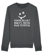 good heart Bluză mânecă lungă Unisex Rise