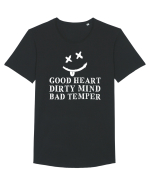 good heart Tricou mânecă scurtă guler larg Bărbat Skater