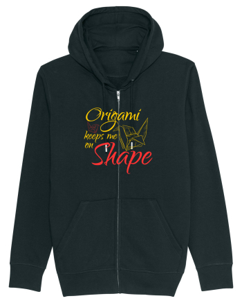 Origami Keeps Me On Shape Black