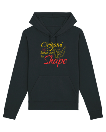 Origami Keeps Me On Shape Black