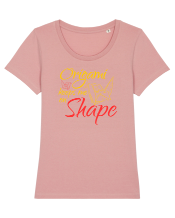 Origami Keeps Me On Shape Canyon Pink